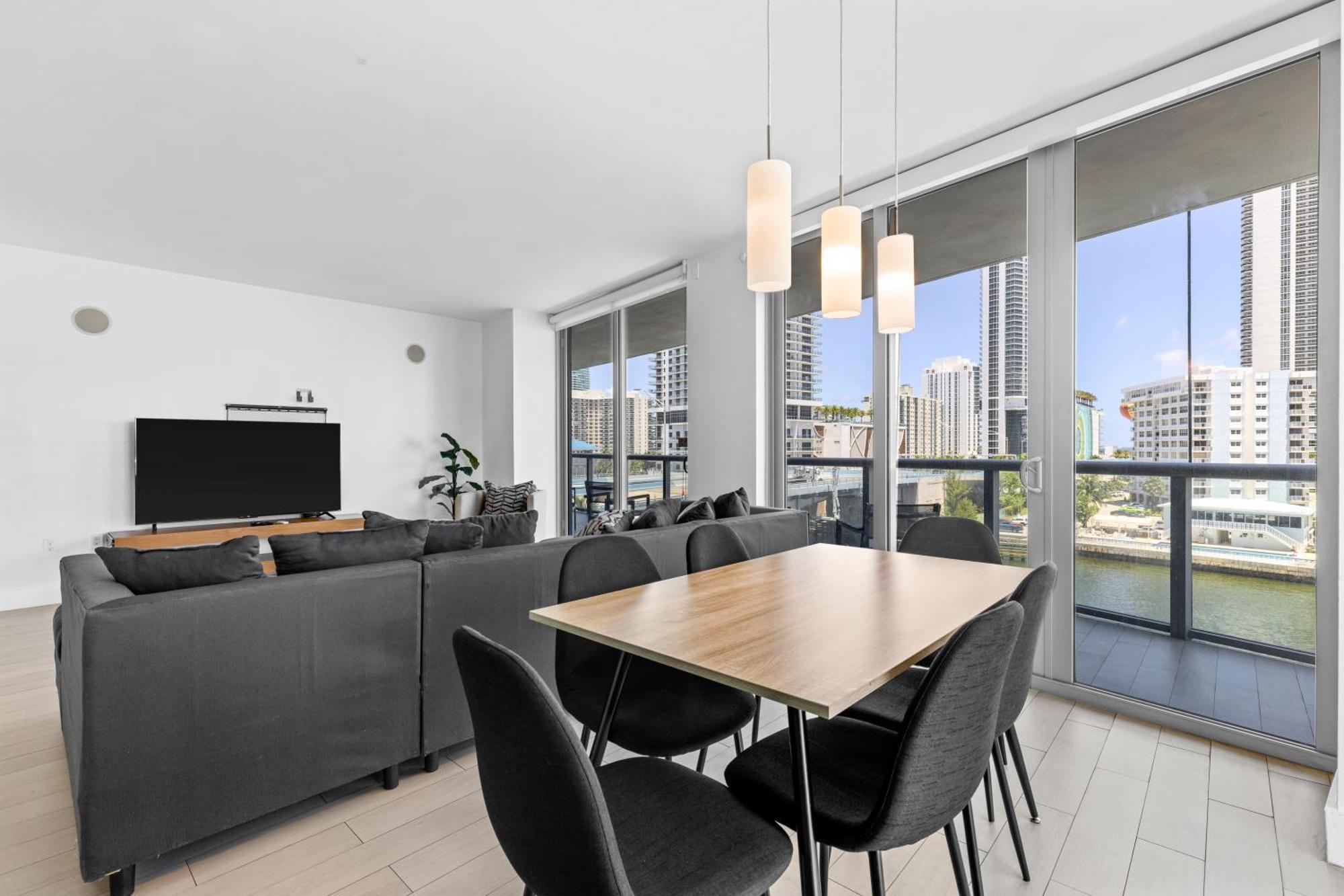 Hallandale Sky Water View Hallandale Beach Bagian luar foto